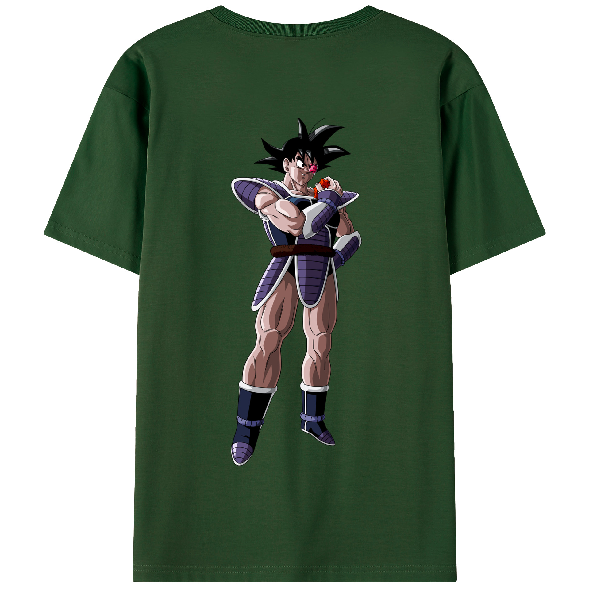 （画像用） ドラゴンボール 孫悟空（そん ごくう）Son Goku カカロット DRAGON BALL Kakarotto 綿100％半袖Tシャツ（背面プリント）